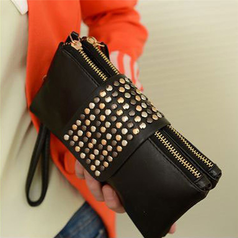 Women's wallets new fashion long style purse multi-function fresh PU leather female clutch card holder