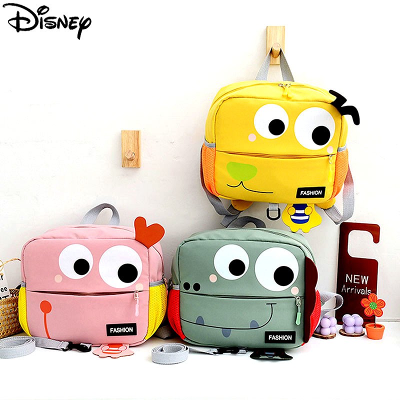 As Kindergarten School Bag Boys Girls Light Ridge Protection Backpack Cartoon Anti-lost Bag Kid Messenger Shoulder Bag