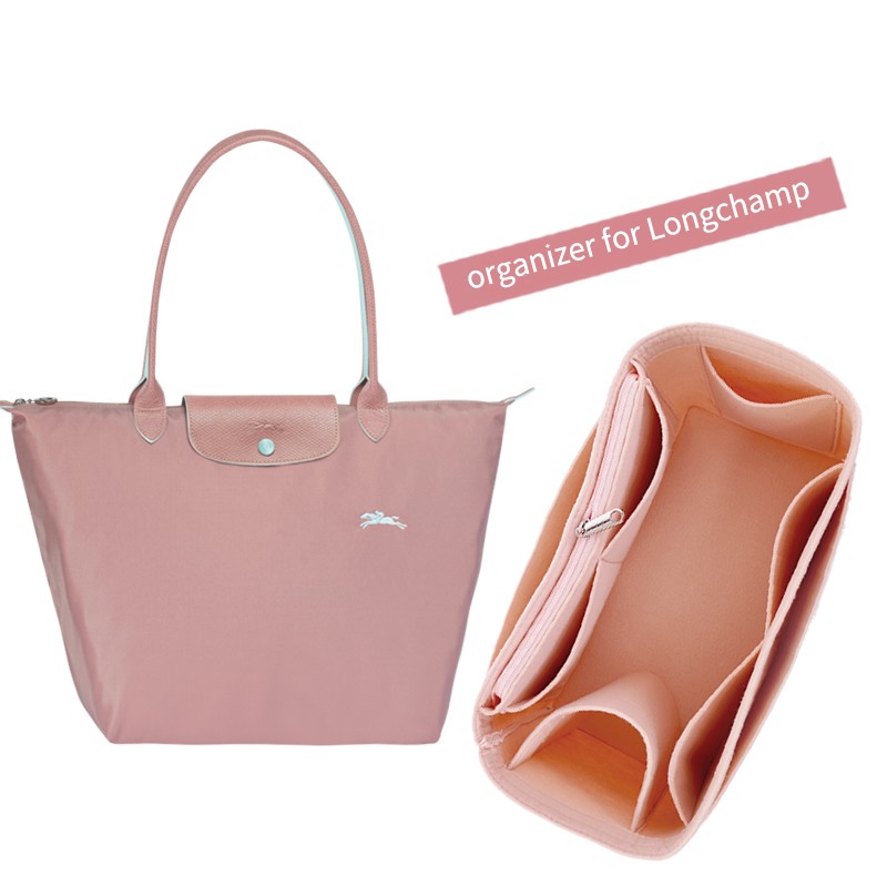 New Multifunctional Women Felt Insert Bag Makeup Cosmetic Bags Travel Inner Purse Handbag Storage Organizer Tote for Longchamp