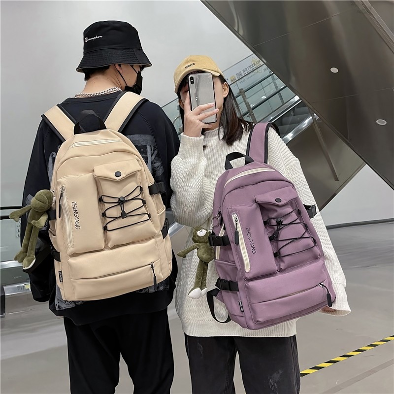 Fashion Large Student Backpack School Bag For Girls High Capacity Women And Men Backpack In Cute Leisure Travel Mochila