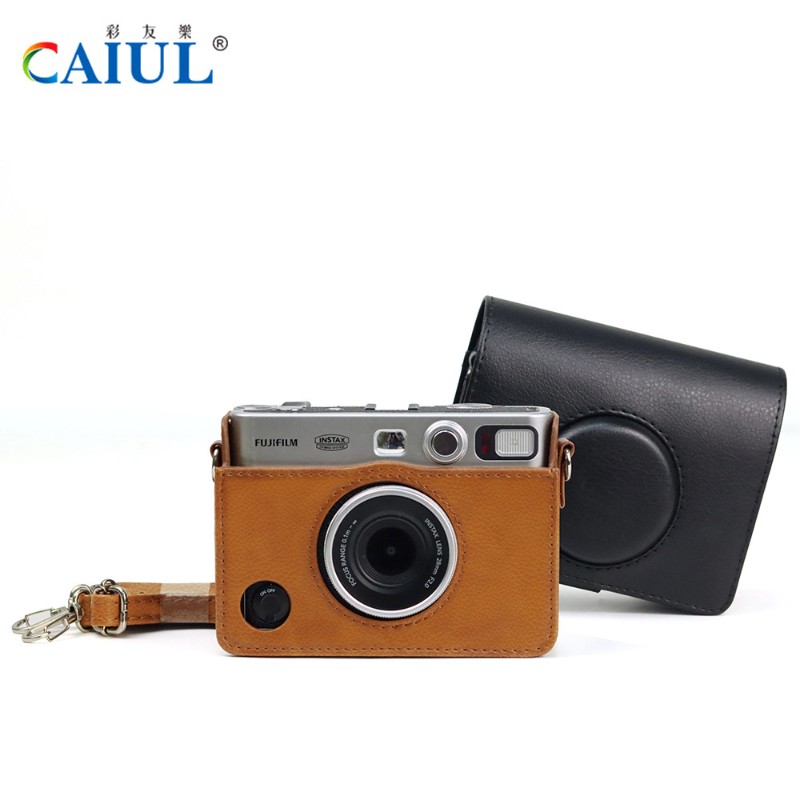 Polaroid mini EVO retro camera bag PU leather retro digital photography camera bag leather bag