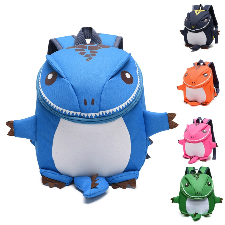 Cartoon children's school bag kindergarten 2-5 years old backpack dinosaur backpack parent-child travel bag cute backpack