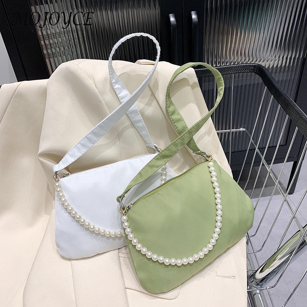 Solid color crescent shape shoulder bag casual lady small messenger bags for women outdoor travel business