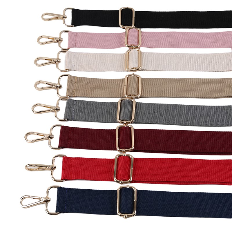 Long Shoulder Bag Strap Cotton Fashion Wide Replacement Strap for Bags Nylon Woman Messenger Accessories Bag Straps