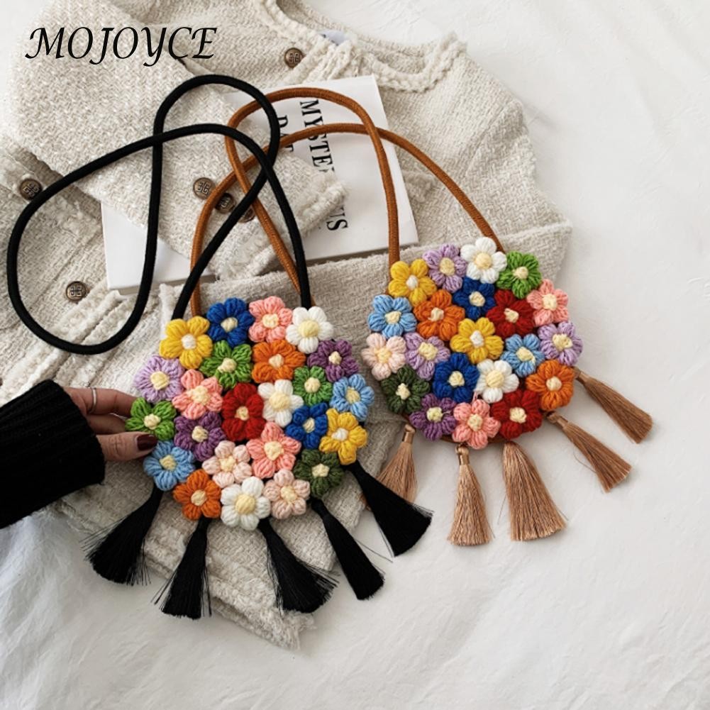 Fashion Handwoven Women Bag 2022 New Multi-use Minority Embroidery Crossbody Bag Vintage Fashion Female Handbags For Women