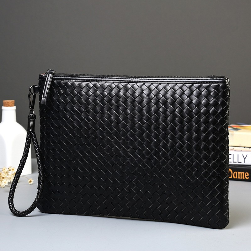 New hand-woven fashionable men's bag, bag, three sizes, simple and atmospheric, handy bag, men's bag