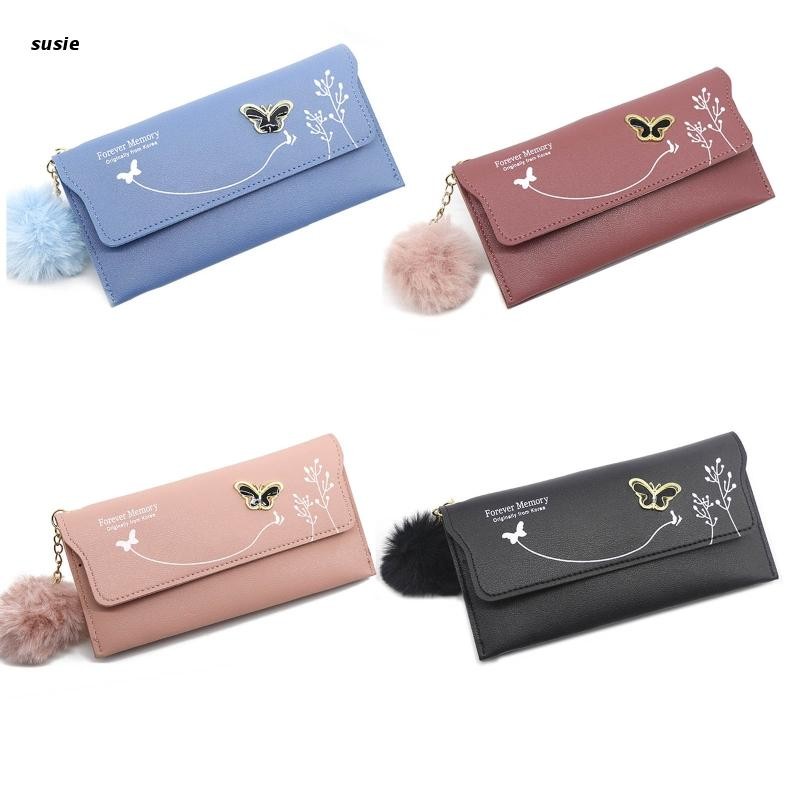 X7YA Fashion Women Lady Clutch PU Leather Wallet Long Card Case Phone Bag Coin Purse Handbags