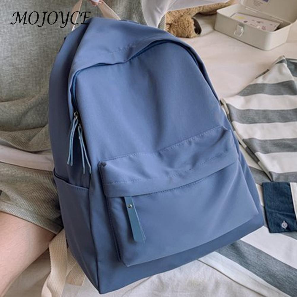 Portable Canvas Color College Bag School Bag For Teenage Girls Travel Camping Outdoor Bags