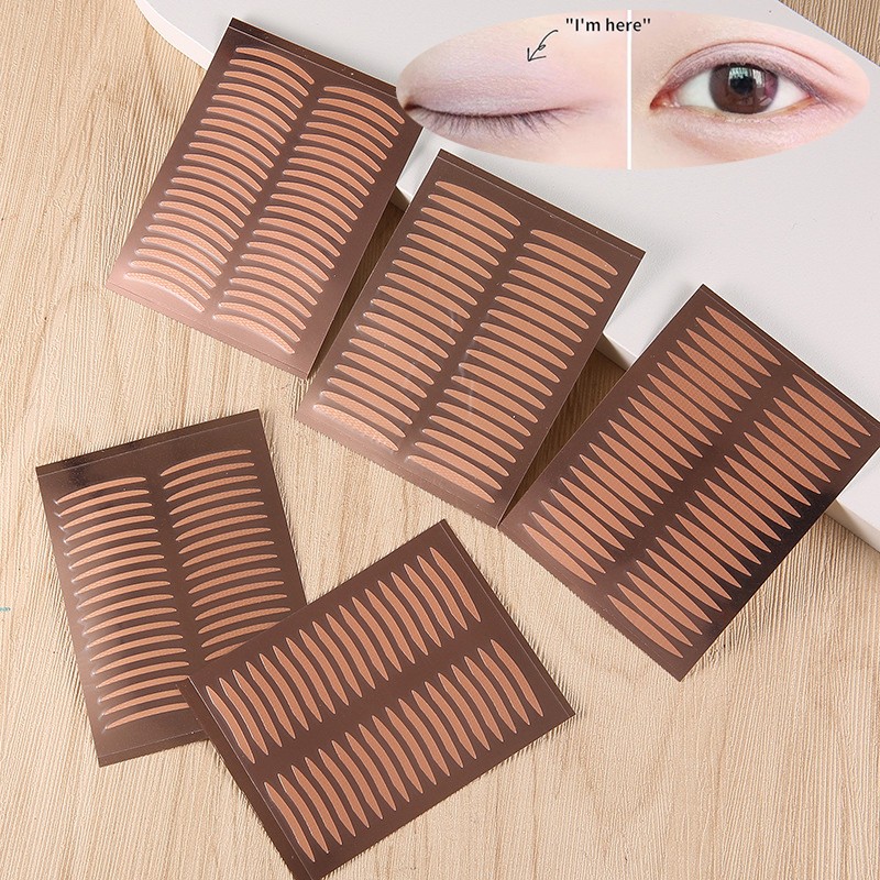 1 Sheet Invisible Eyelid Sticker Transparent Lift Eye Strips Waterproof Double Eyelid Tape Lace Eye Lift Strips Makeup Tool