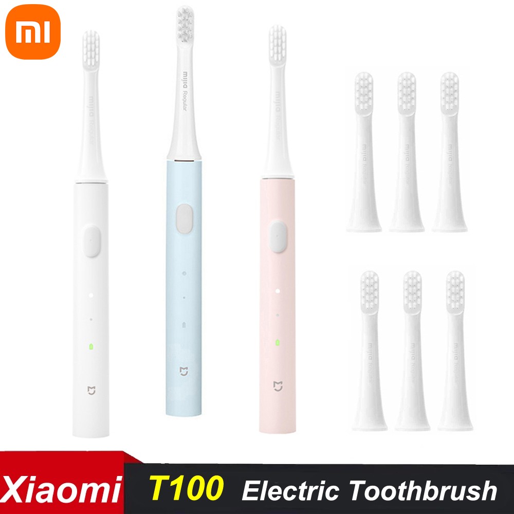 Xiaomi Mijia T100 Sonic Electric Toothbrush Wireless Rechargeable IPX7 Waterproof Ultrasonic Automatic Toothbrush