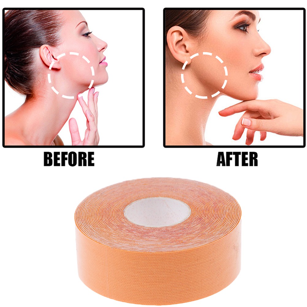 2.5cm x 5m Face Care Adhesive Tape For Face V Neck Line Eye Lifting Wrinkle Removal Adhesive Eye Skin Care Tools