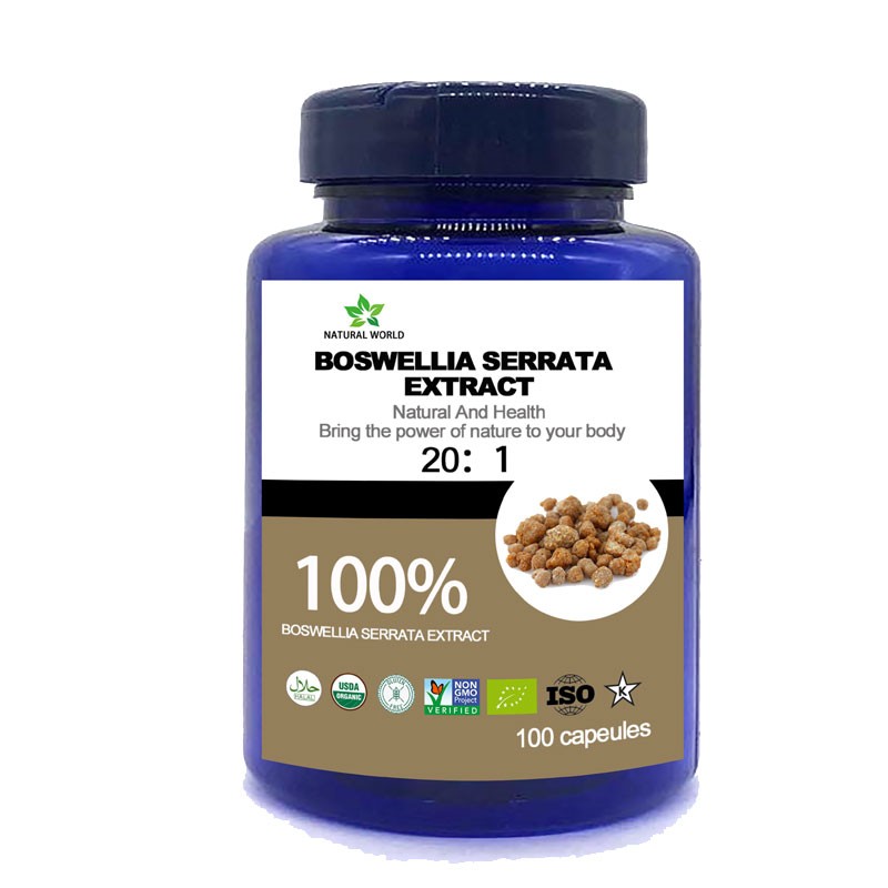 High Quality Pure Pure Organic Boswellia Serrata Extract Powder, Powerfully Supports Joints, Knees and Bones Health