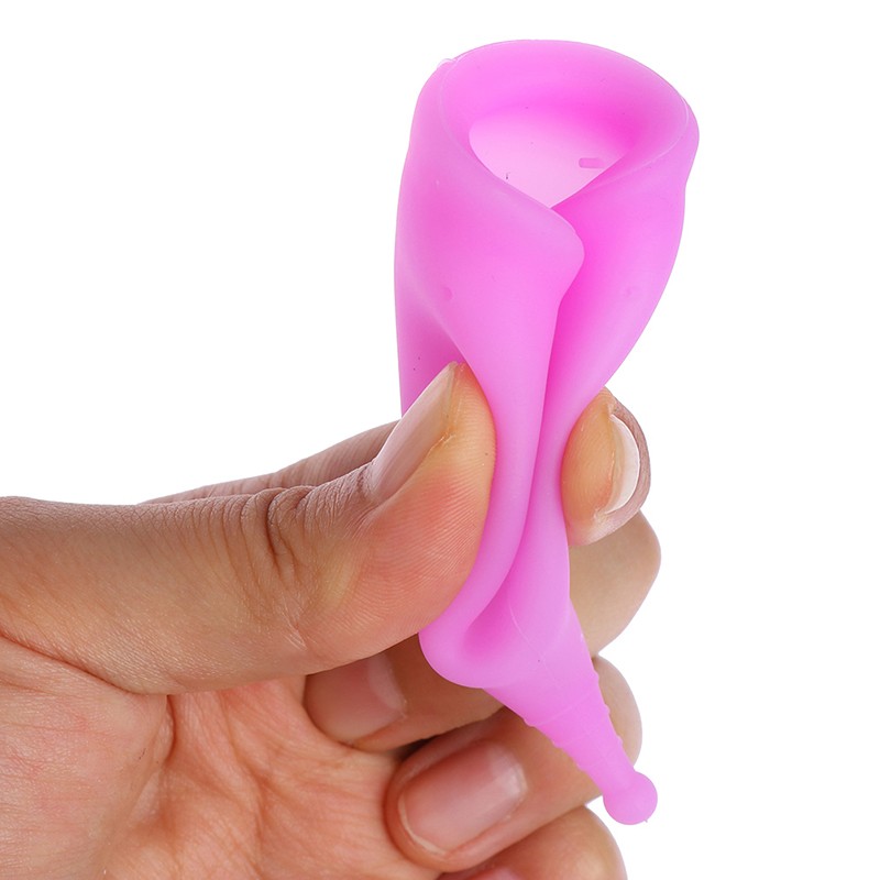 1pc Medical Silicone Menstrual Cup Feminine Hygiene Menstrual Period Cup Lady Health Care Cup