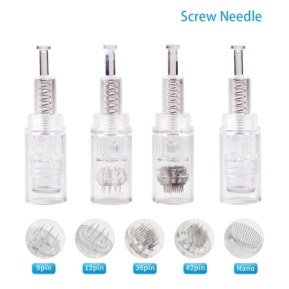 10/50pcs Microneedling Derma Pen Screw Needle Cartridge 36 Pins For Microneedle Cartridge For Electric Microneedle Dr Pen Meso