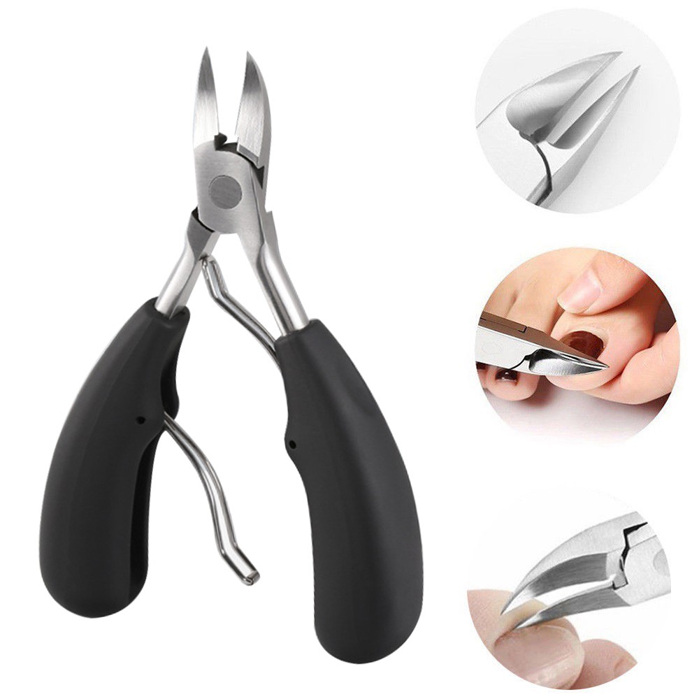 1pc Beauty Sharp Curved Paronychia Remover Nail Scissors Manicure Fingers Dead Skin Pliers Trimming Nail Clipper Nipper