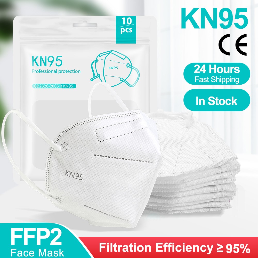 5-100pcs ffp2fan reusable kn95 masks ce approved adult ffp2reuse zable mascherine KN95 Mascarillas face mask protective masks