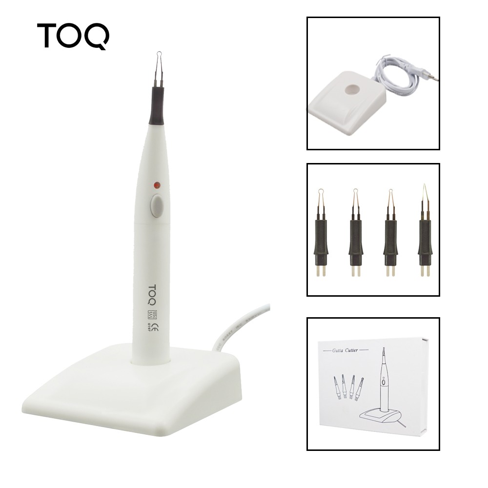 Dental Endo Gutta Teeth Whitening Oral Hygiene Dental Equipment Gum Cutter Percha Soluble Cutters Cutters With 4 Tips 1 Set