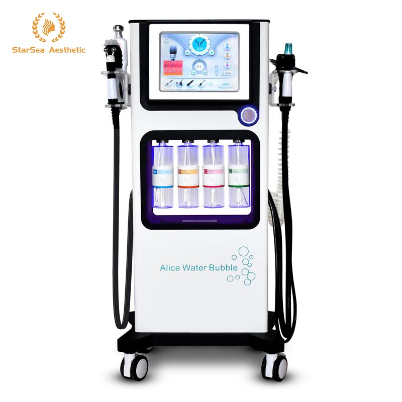 Multifunctional 7 in 1 Dermabrasion Hydra Water Oxygen Sprayer Machine Face Cleaning Skin Rejuvenation Face Lift Lifting