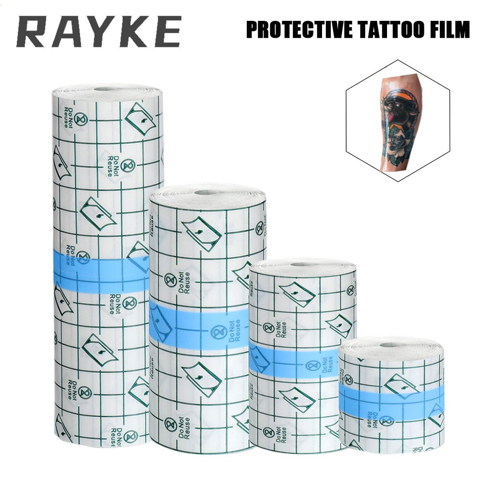 5M 10M Waterproof Protective Tattoo Healing Film For Aftermarket Transparent Bandage Skin Tattoo Healing Repair Film Wrap Roll