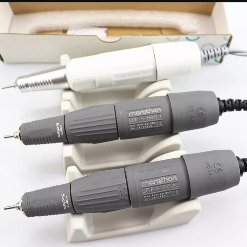 Dental Strong 210 Lab 45000 RPM 35K & 45K RPM Marathon Micromotor Handpiece of Polishing Main Part 2.35mm SDE-H37LN H37L1