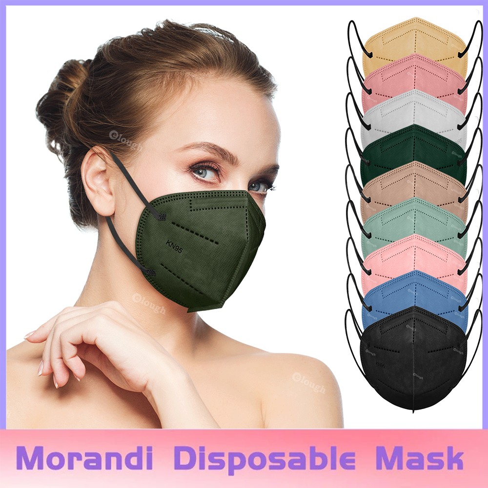 10-100pcs FFP2mask CE 5 Layers Morandi KN95 Face Mascarilla FPP2 Homologada Mascherina FFPP2 Approved FFP2 Maske Mask FFP3 FP2