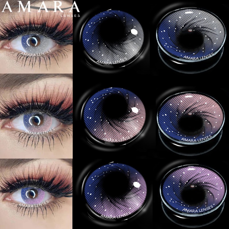 Amara color contact lenses Galaxy Serrisviel annual contact lenses colored eyes eye color lenses