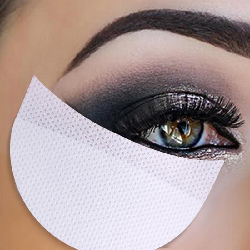 20/50/100pcs Makeup Eye Shadow Stickers Eyeshadow Eyelash Extension Grafting Transfer Under Eyelash Sealing Paper Tape Sticker