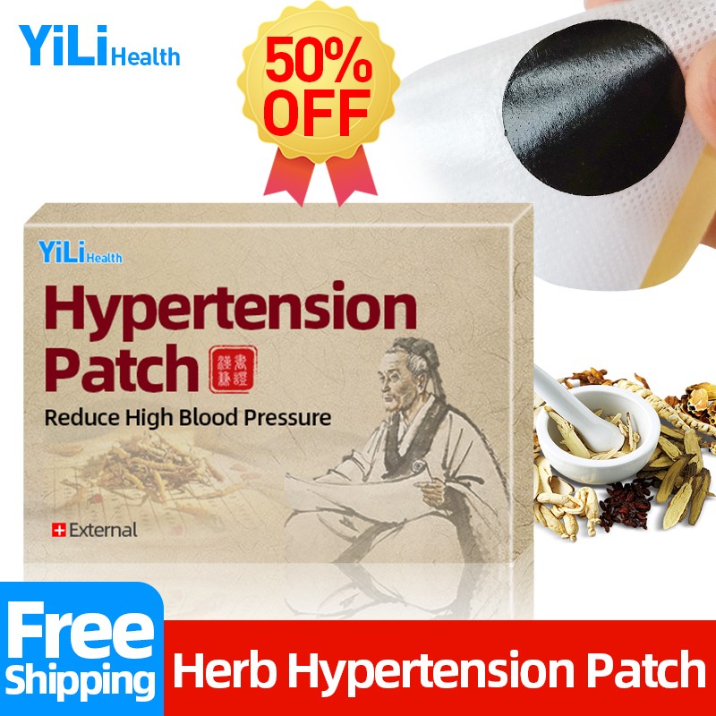 10/20/30/40pcs Chinese Medicine Hypertension Patch Reduce High Blood Pressure Medical Patches Clean Vascular Plaster