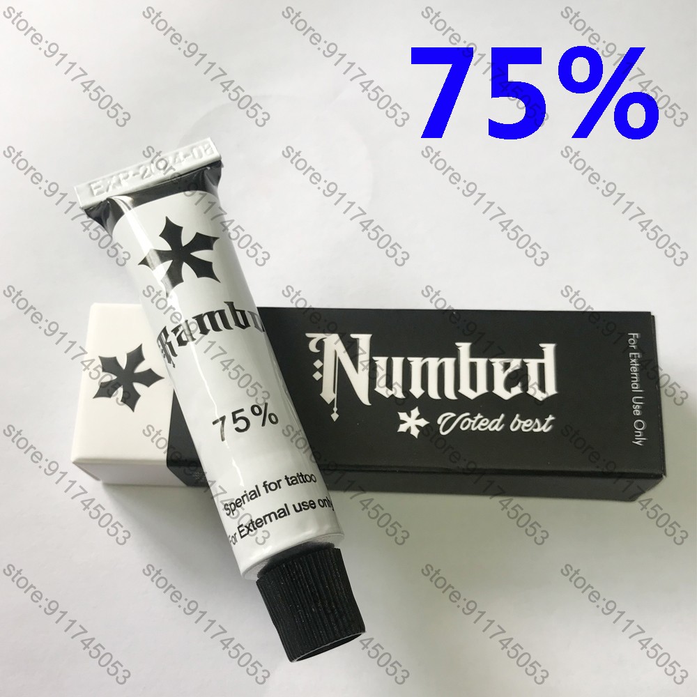 75% New Black Rambo Tattoo Cream Before Permanent Makeup Beauty Eyebrow Eyeliner Lip Liner 10g