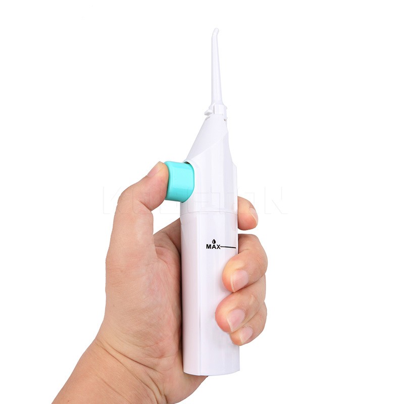 Dental Water Flosser Portable Dental Water Jet Oral Irrigator Tooth Pick No Batteries Teeth Cleaning Whitening Calculus Cleaner Kit