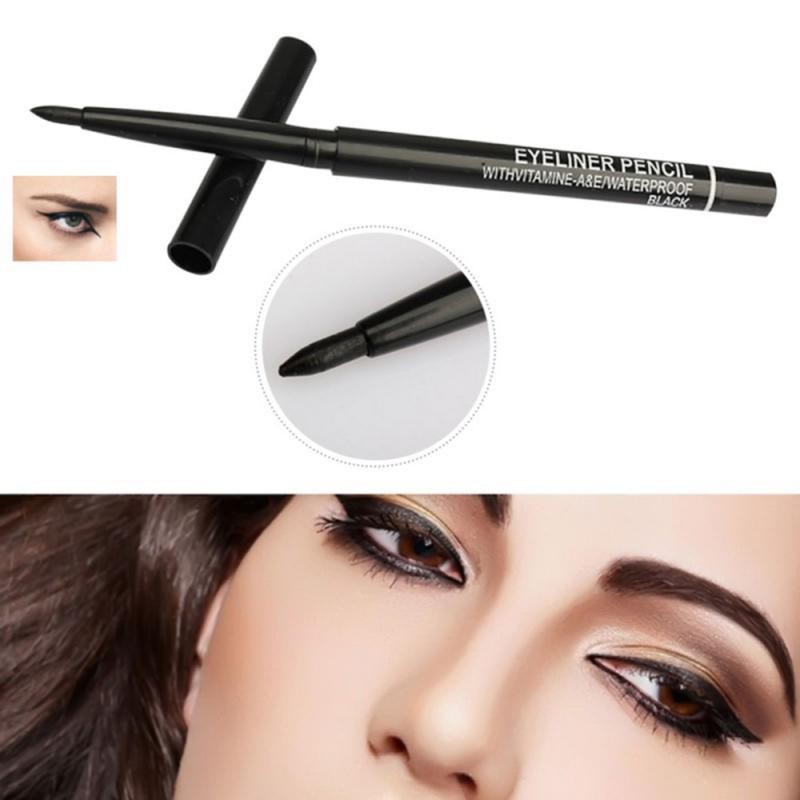 1pc Liquid Eyeliner Pen Waterproof Long Lasting Quick Drying Smooth Makeup Beauty Matte Eye Pencil Cosmetic Makeup Tool