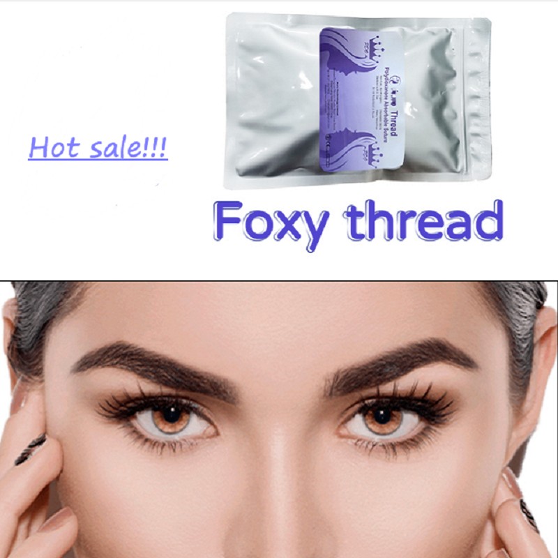 High Quality 10pcs Barbed Cog 3D 4D PDO Thread Cat Foxy Eye Brow Cheek Face Lift Cog 3D/4D/6D PDO Thread