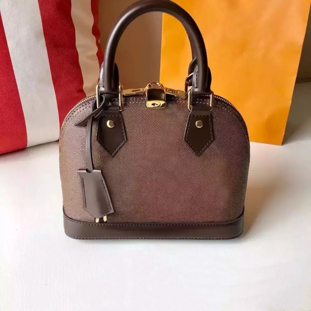 Women's Handbag Houlder Bag Hot Europe and America Latest Fashion Handbag Female Best Quality Genuine Leather Alma BB Women's Bag