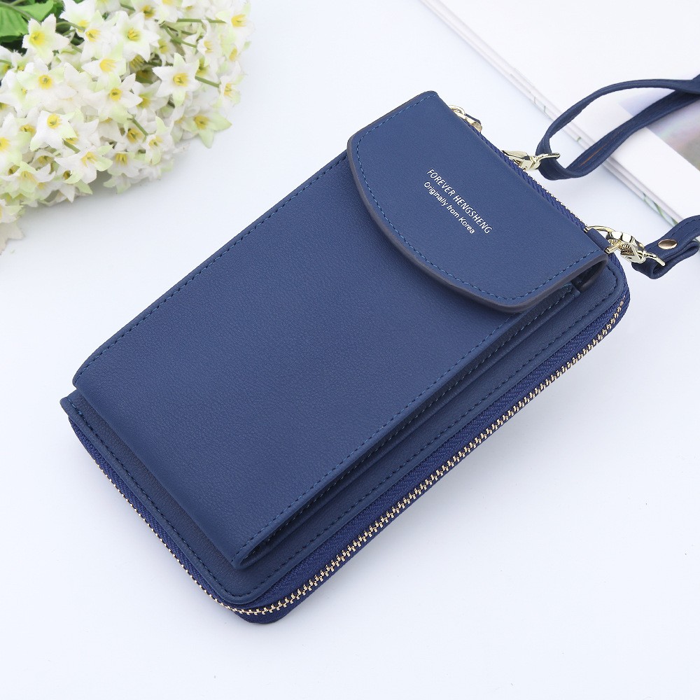 Women's Long Wallet, Shoulder Bag, Wallet, Zipper Phone Pocket, Card Holder, New Collection