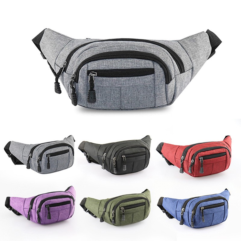 Hip Belly Banana Bum Chest Belt For Men Women Waist Bag Male Female Fanny Pack Pouch Morse Code Purse Kidney Row Bumbag