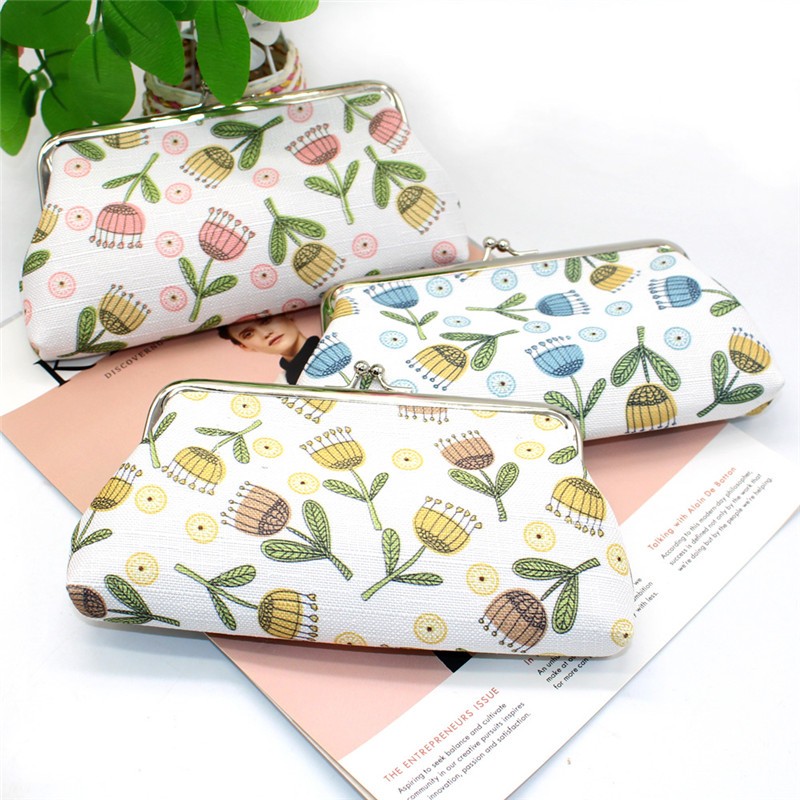 Women's Cotton Wallet, Small Wallet, Card Holder, Coin Purse, Handbag, Wallet, Clutch