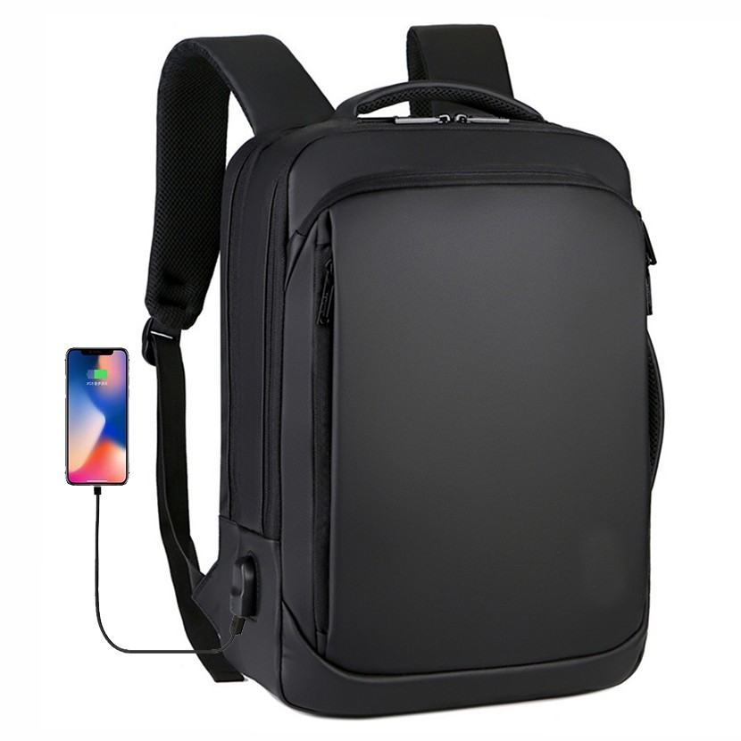 15.6 Inch Portable Backpack Mens Business Notebook Mochila Waterproof Backpack USB Charging Travel Bag Backpack 2020 Male Backpack