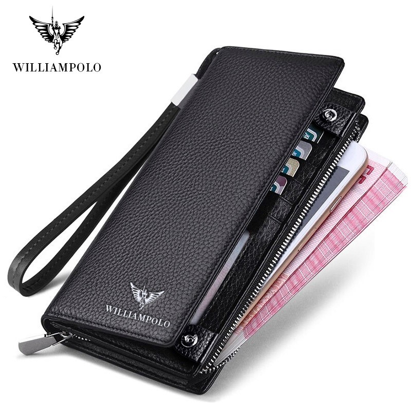 WilliamPOLO - New Design Business Phone With Zipper And Credit Clip