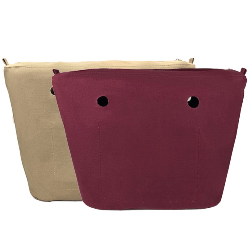 Water Resistant Interior Liner with Zipper Pocket, New Classic Waterproof Accessory for Obag O Bag, Silicone Accessory