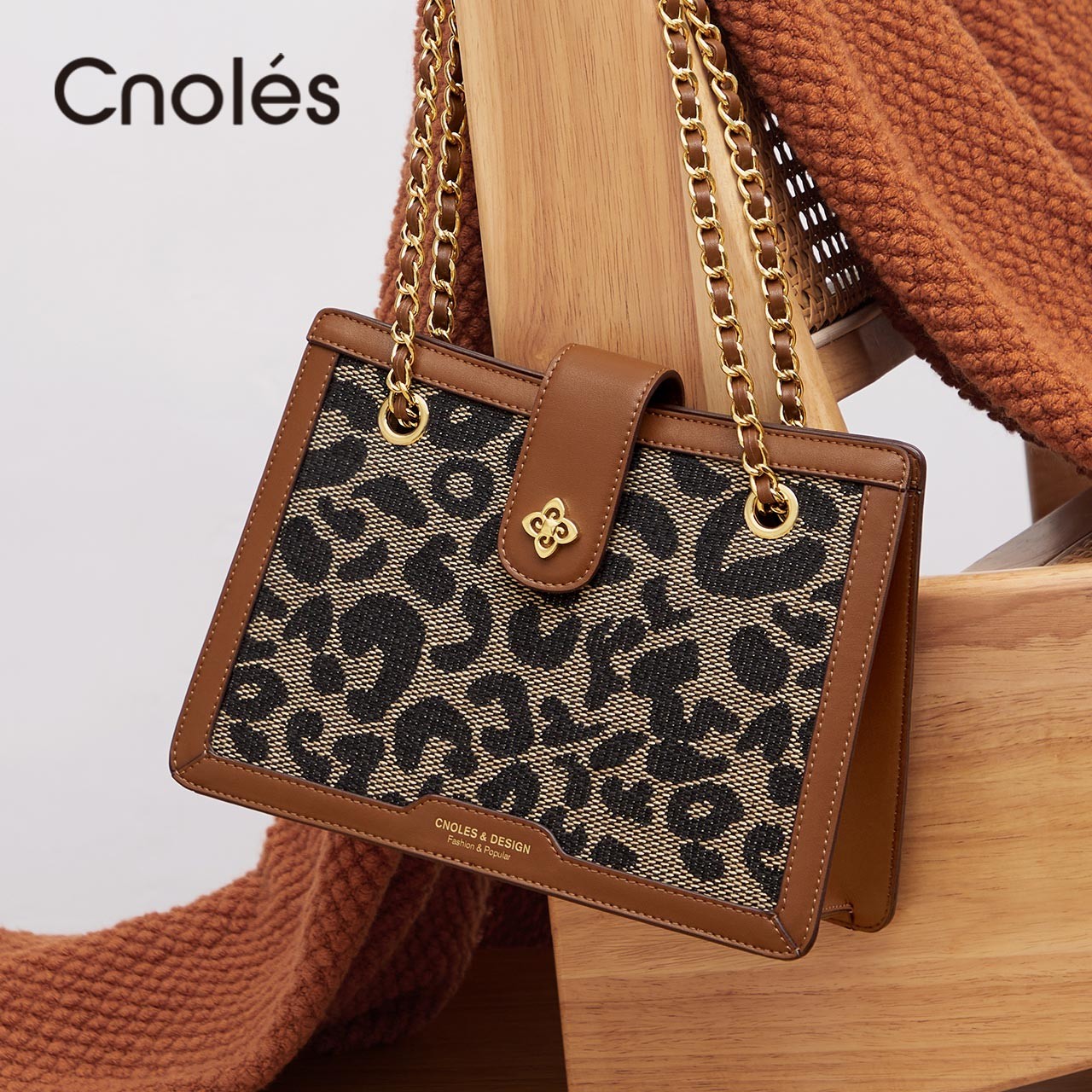 underarm bag vintage sling bags for women chain shoulder bag leopard printed bag women luxury designer crossbody bags