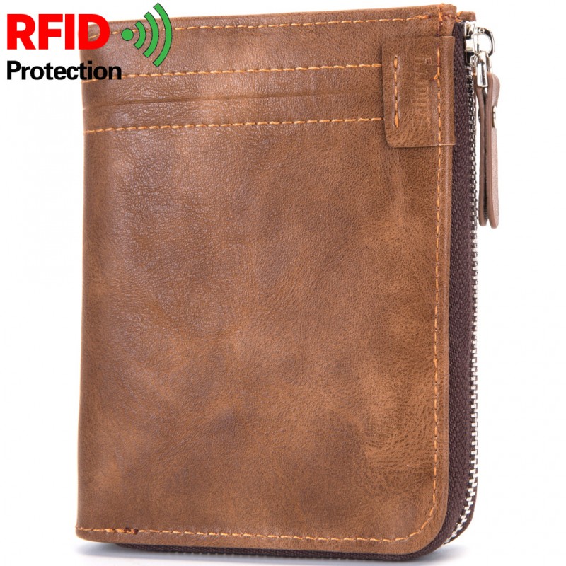 RFID Theft Protection Coin Bag Zipper Men Wallets Brand Man Wallet Male Money Purses Wallets Men Wal