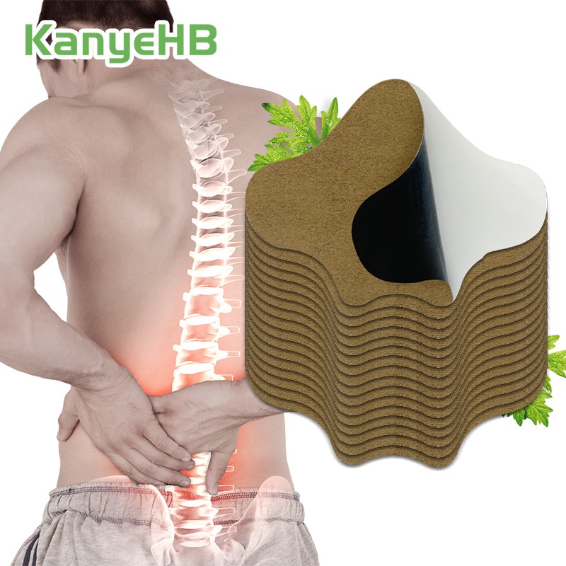 12/36/60pcs Wormwood Back Medical Plaster Lumbar Spine Pain Relief Patch Back Arthritis Waist Muscle Soreness Back Plaster