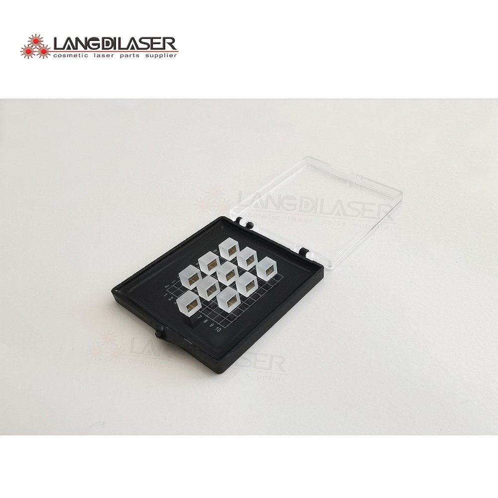 1064nm YAG laser KTP crystal, size: 6*6*5mm, KTiOPO4 crystal, transmit 1064nm to 532nm green light