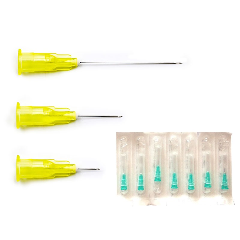 10pcs/bag blunt hypodermic needle micro needle painless beauty ultrafine injection mesotherapy needle sterile syringe korean