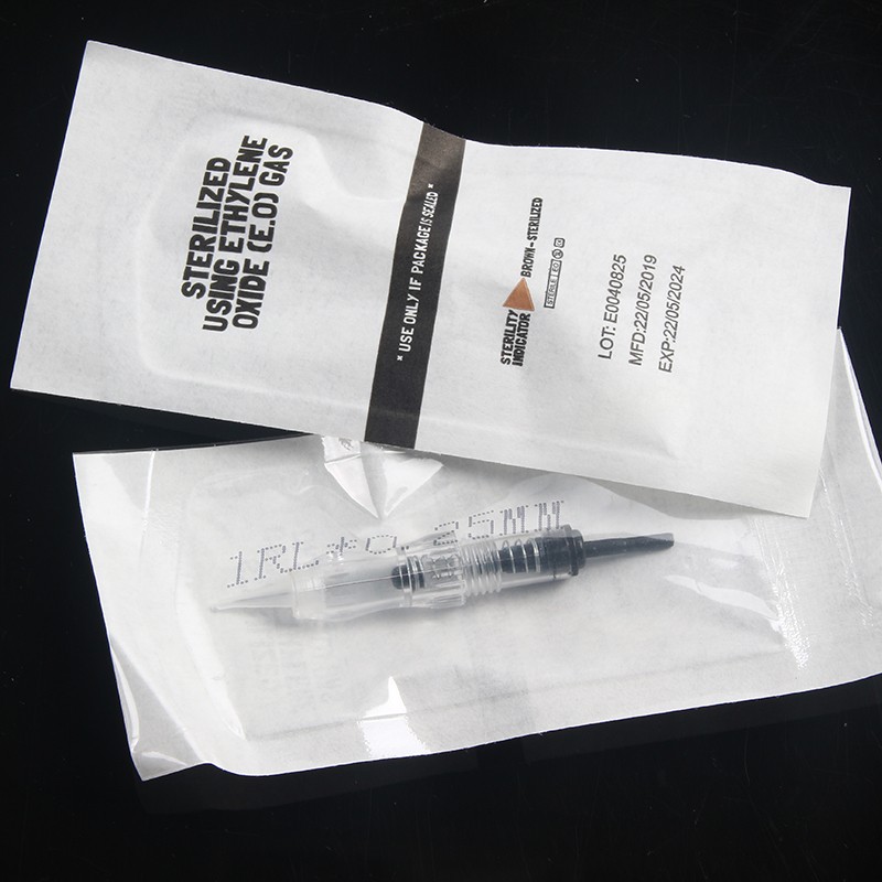 10pcs/box Revolution Permanent Makeup Screw Needle Cartridge 1RL Tattoo Needle Cartridge for Black Pearl Machine Kits