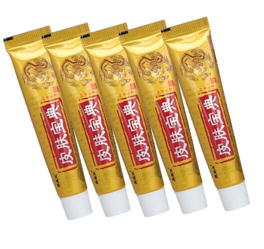 3pcs/lot YIGANERJING Skin Psoriasis Cream Dermatitis Eczematoid Eczema Ointment Treatment Psoriasis Cream Skin Care Cream No Box