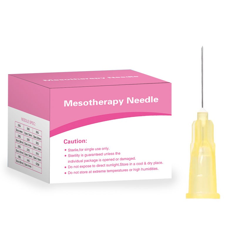 50pcs per pack wholesale subcutaneous mesotherapy 30g needle 4mm 13mm 25mm filler syringe
