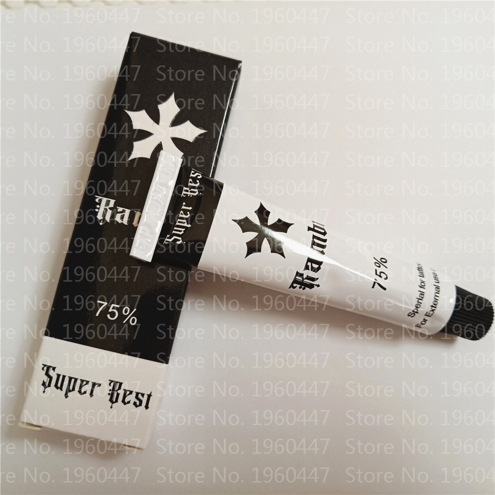 75% Rambo Care Tattoo Cream Pre Permanent Makeup Microblading Eyebrow Lip Body Skin Supplier 10g