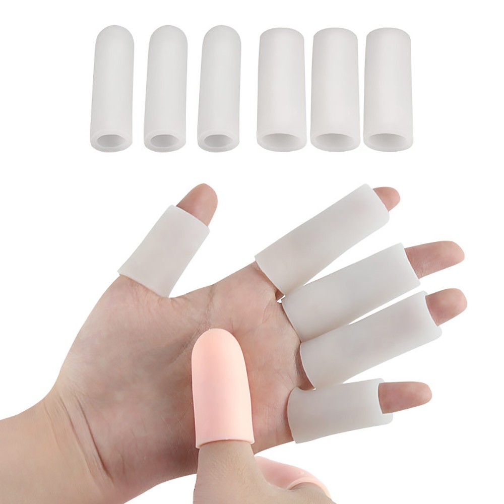 5pcs Silicone Finger Protector Toes Separator Bunion Corrector Soft Gel Straightener Toes Protective Devices Foot Care Tool