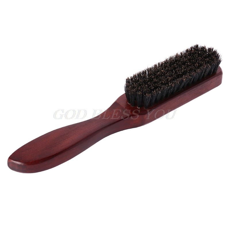 Wood Handle Hair Brush Bristle Beard Brush Comb Styling Detangling Straightening Drop Shipping